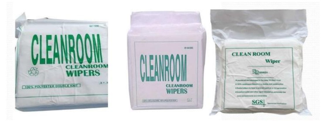 Lint free Cotton or Cleanroom Wipes