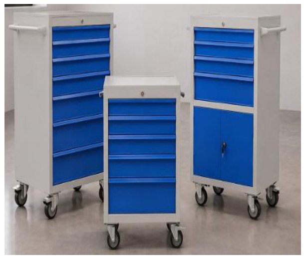 Spare parts trolly